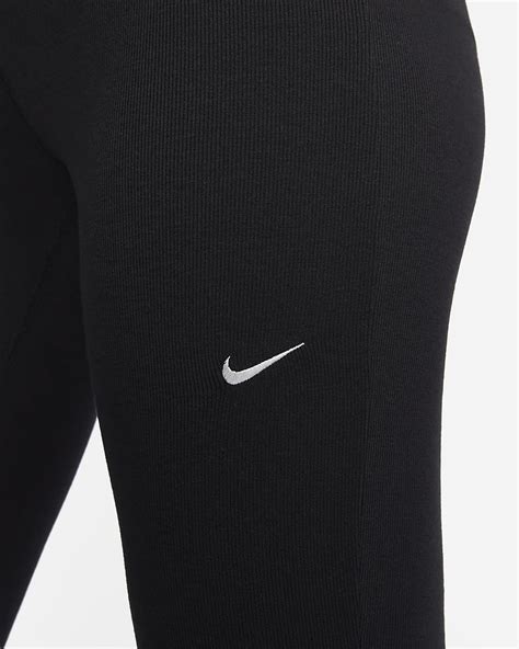 Nike Sportswear Chill Knit Women's Tight Mini-Rib Flared Leggings. Nike IN