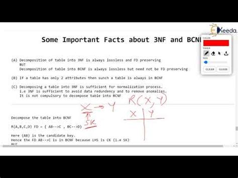 Understanding The Core Concepts of 3NF And BCNF Video Lecture ...