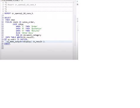 Image result for Case Statement Example
