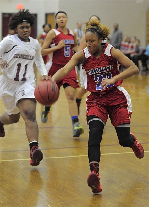 Photo Gallery: Caroline Vs Chancellor girls basketball