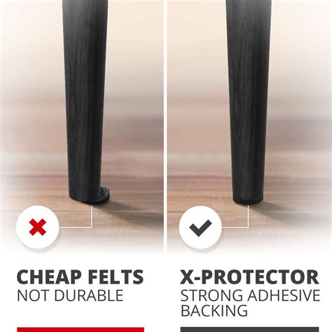 Snapklik.com : Felt Furniture Pads X-Protector - 48 PCS 1" - Premium ...