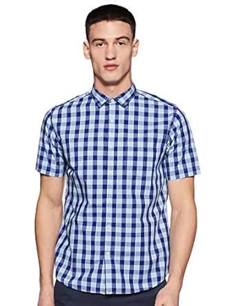 Byford by Pantaloons Men's Checkered Regular fit Casual Shirt ...