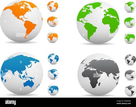 Multi Colored Globe Vector 的图像结果