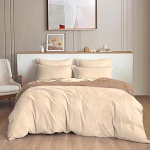 Buy THE HOME STYLE 300TC Plain Solid Glace Cotton King Size Duvet Cover ...