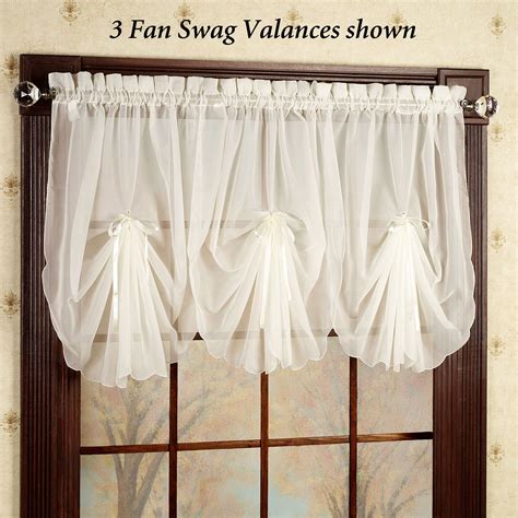 sheer valances for living room