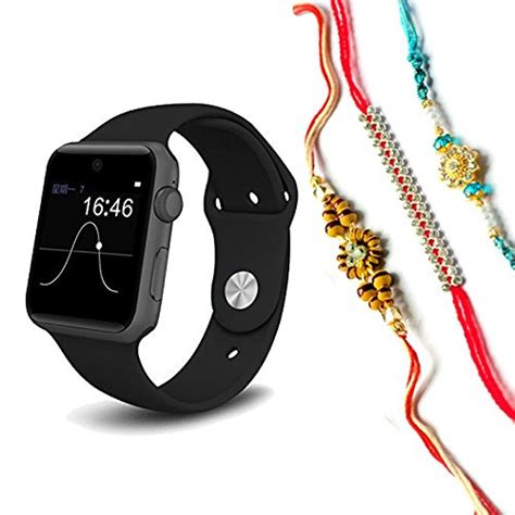 VCS T50-S Bluetooth Black HD Screen with Voice Control Smartwatch for ...