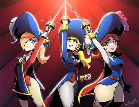 The three Musketeers of the Mushroom Kingdom by Siczak on DeviantArt