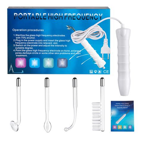 DSC Portable High Frequency Wand, Handheld High Frequency Facial ...