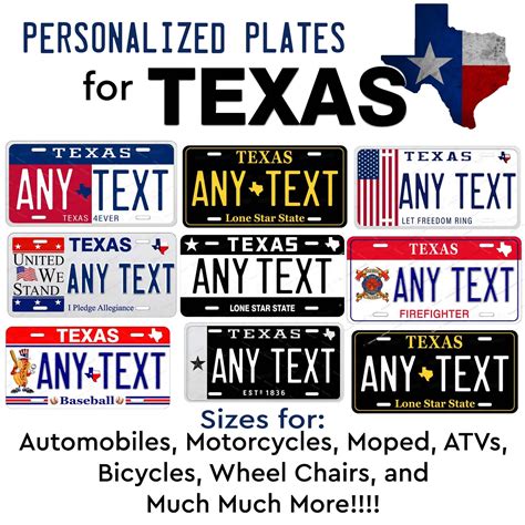Texas Driver License Plate