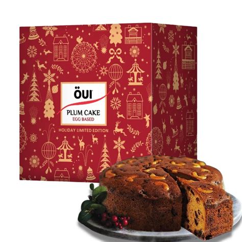 ÖUI Rich Plum Cake I Contains Egg | 250g : Amazon.in: Grocery & Gourmet ...