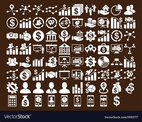 Vector Business Icon Set 的图像结果