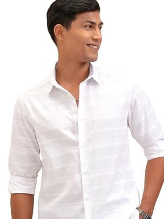 Locomotive Men's Slim Fit Shirts | Striped | Long Sleeves | Cutaway ...