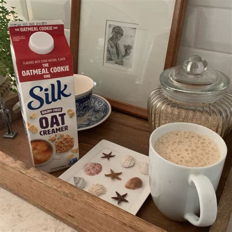 Oat creamer The oatmeal Cookie from Silk - Vegan Product Reviews ...