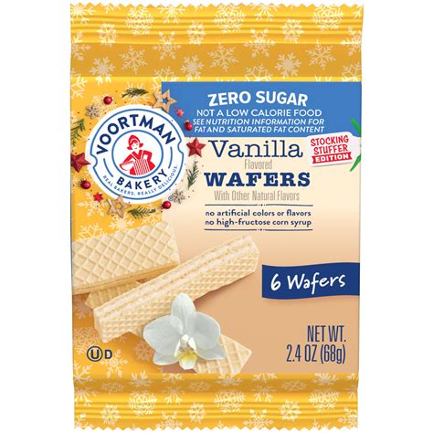 Voortman Bakery Zero Sugar Vanilla Wafer Cookies Single Serve