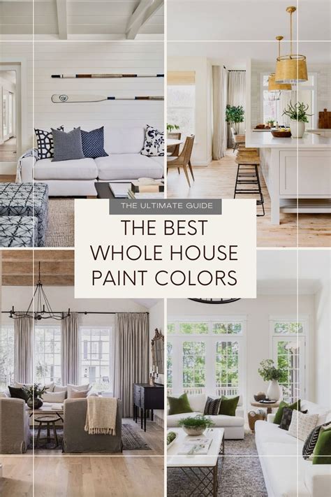 The Best Whole House Interior Paint Colors (2024) in 2024 | Interior ...