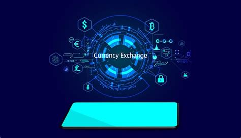 Abstract background digital online currency exchange infographic hud ...