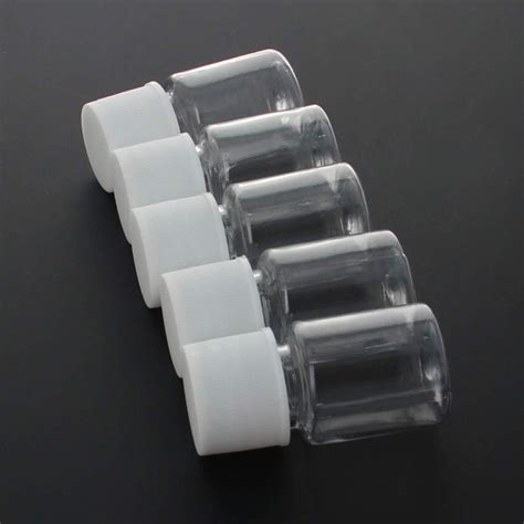 Buy Bettomshin 100Pcs 5ml PE Plastic(Food Grade) Bottles, Lab Reagent ...