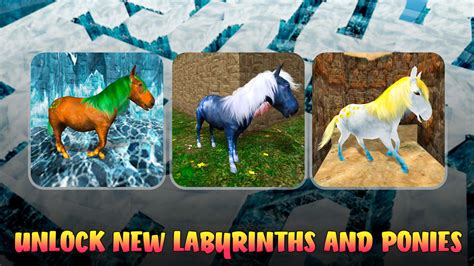 Little Pony Maze Dungeon Simulator: Horse Quest Animal Surviving Game ...