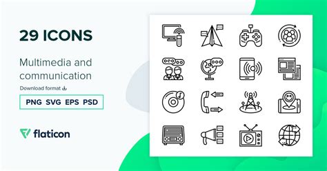 Multimedia Communication Icon 的图像结果