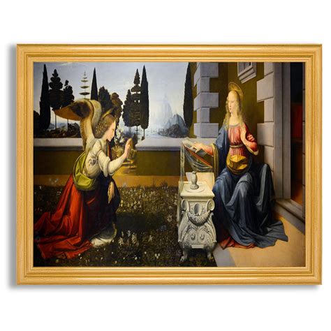 Leonardo Da Vinci Annunciation