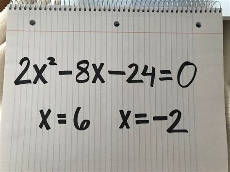 Image result for Solve Quadratic Equation Using Quadratic Formula