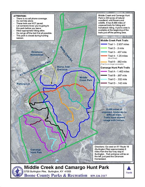 Middle Creek Park Trail 1 Loop — Kentucky Hiker