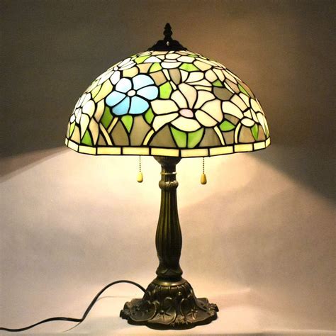 24 Inches Tall Tiffany Style Lamps Water Lily Table India | Ubuy