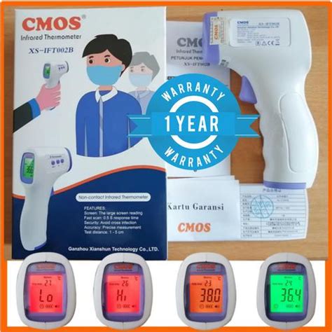 Jual Thermo gun tembak digital infrared suhu tubuh / badan / anak ...
