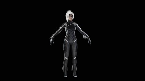 Black Cat Game Ready Model 3D Model - TurboSquid 2345765