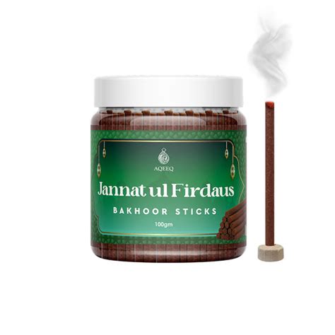 Aqeeq Jannat ul Firdaus Bakhoor Sticks | Premium Arabic Incense – Carryara