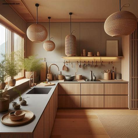 13 Japandi Kitchen Tips for Incorporating the Perfect Color Palette and Indoor Plants | Zen ...