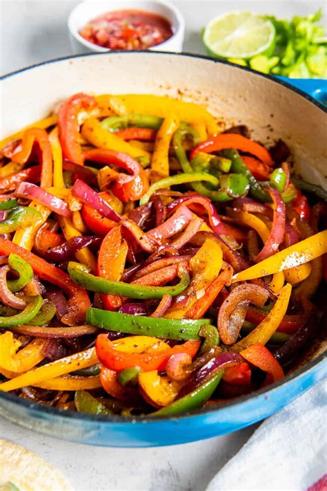 Easy Fajita Veggies - Spoonful of Flavor