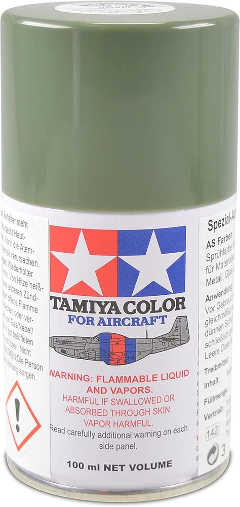Buy Tamiya 86514 AS-14 Spray Olive Green USAF 3 oz Online at Lowest ...