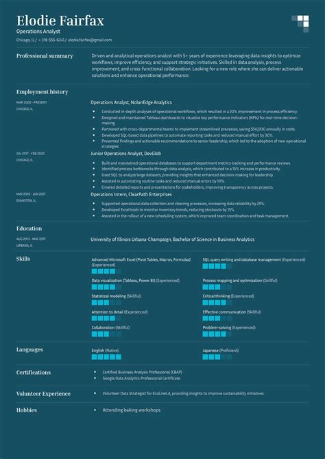 Resume Example 的图像结果