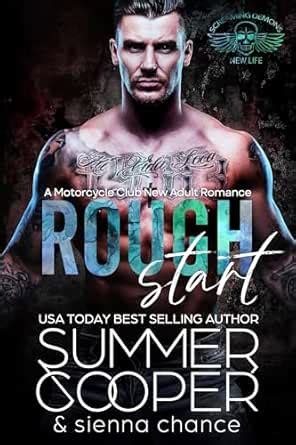 Rough Start: A Motorcycle Club New Adult Romance (Screaming Demons MC ...
