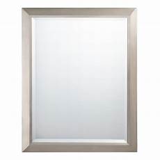 Framed Bathroom Mirrors Brushed Nickel by Brushed Nickel Framed Bathroom Mirror Decor Ideasdecor Ideas Framed Bathroom Mirrors Brushed Nickel