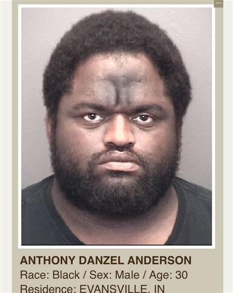 Evansville Recent Bookings - His forehead look some some of y'all draws ...