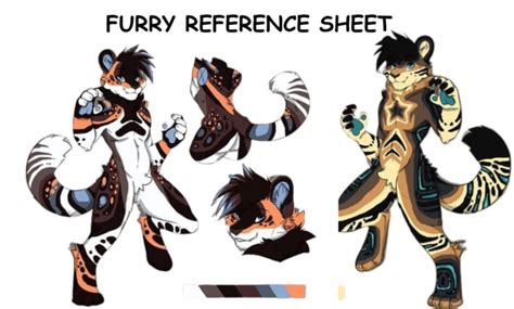 Do furry reference sheet, furry character reference sheet, fursona ...