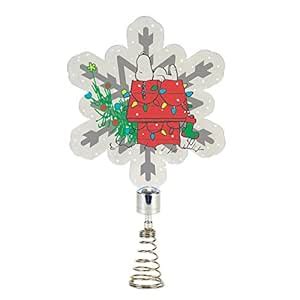 Peanuts Tree Topper Holidazzle Figurine : Amazon.in: Home & Kitchen