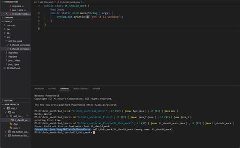 Image result for NoClassDefFoundError in vs Code