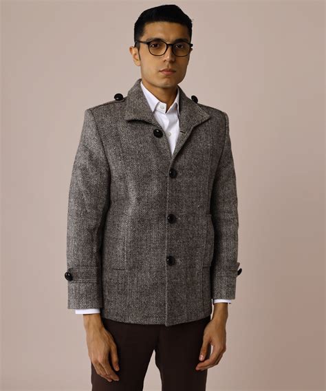 Pebble Balmacaan Coat – Bow & Square