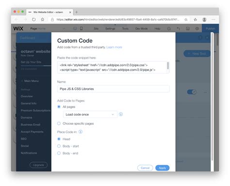 How To Capture Videos On Your Wix Website Using Pipe Video Recorder