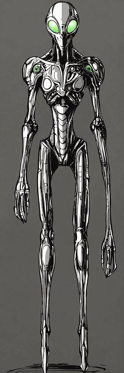 Alien Cyborg Reference Art 的图像结果