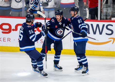 Winnipeg Jets' Josh Morrissey and Mark Scheifele "Game-Time Decisions ...