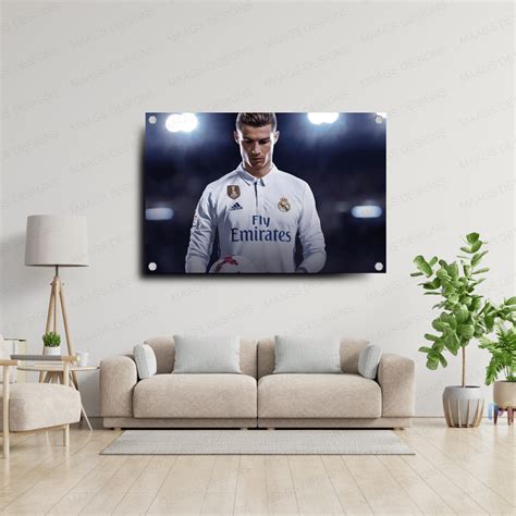 Cristiano Ronaldo: Football - Premium Wall Art – Maags Designs