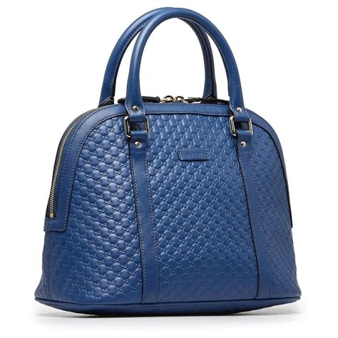 Gucci Handbags Blue Leather ref.1158332 - Joli Closet