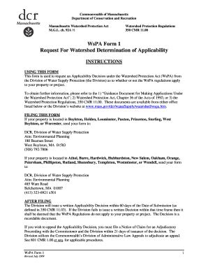 Wspa Form 1 Ma - Fill and Sign Printable Template Online