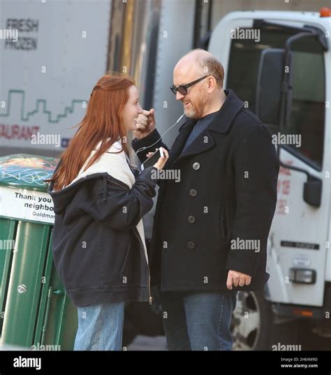New York - NY - 12/23/2019- Louis C.K. and daughter Mary Louise Szekely ...