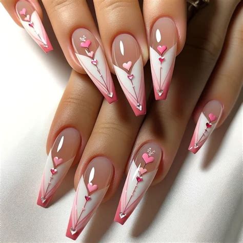 Pin by Kate Campbell on Beauty in 2025 | Valentine's day nails, Nail ...