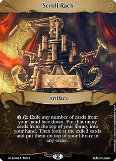 Scroll Rack Masterpiece by Custom Ixalan Masterpiece Proxy Frame Mtg Amino Scroll Rack Masterpiece